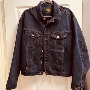 Blue Family by Benetton Jean Jacket